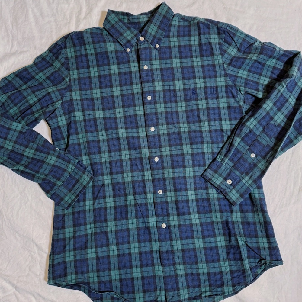 Ralph Lauren Plaid Button Down Shirt